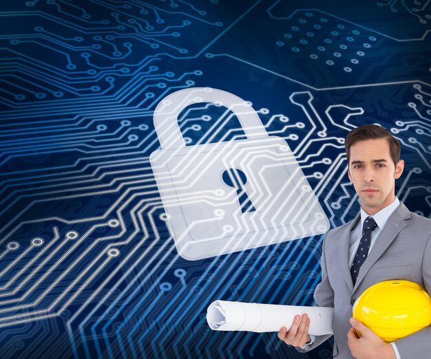 Изображение, связанное с навыками информационной безопасности, которые обеспечивают защиту данных и систем от кибератак и утечек информации.